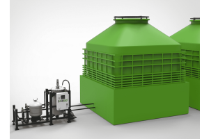 How dangerous is the usage of chemicals for the Chiller and Cooling Tower?